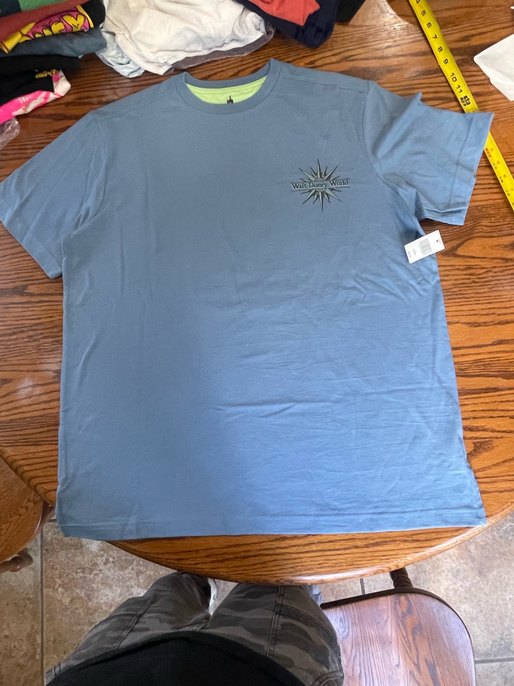 Disney Light Blue Short Sleeve Walt Disney World Tee
